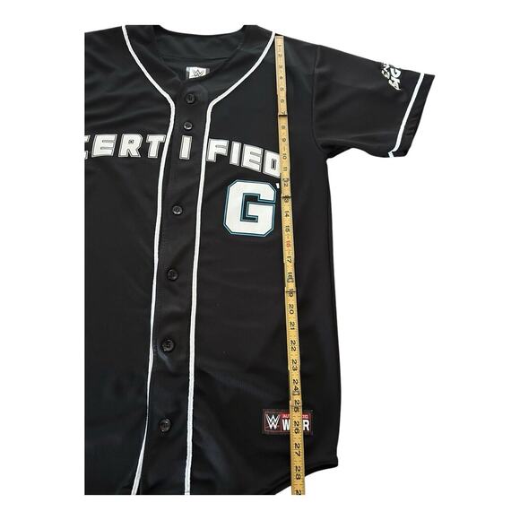 WWE ENZO &BIG CASS Rare Authentic Wrestling Jersey Black Size Small - Picture 5 of 8